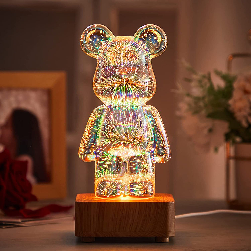 3D FIREWORKS BEAR