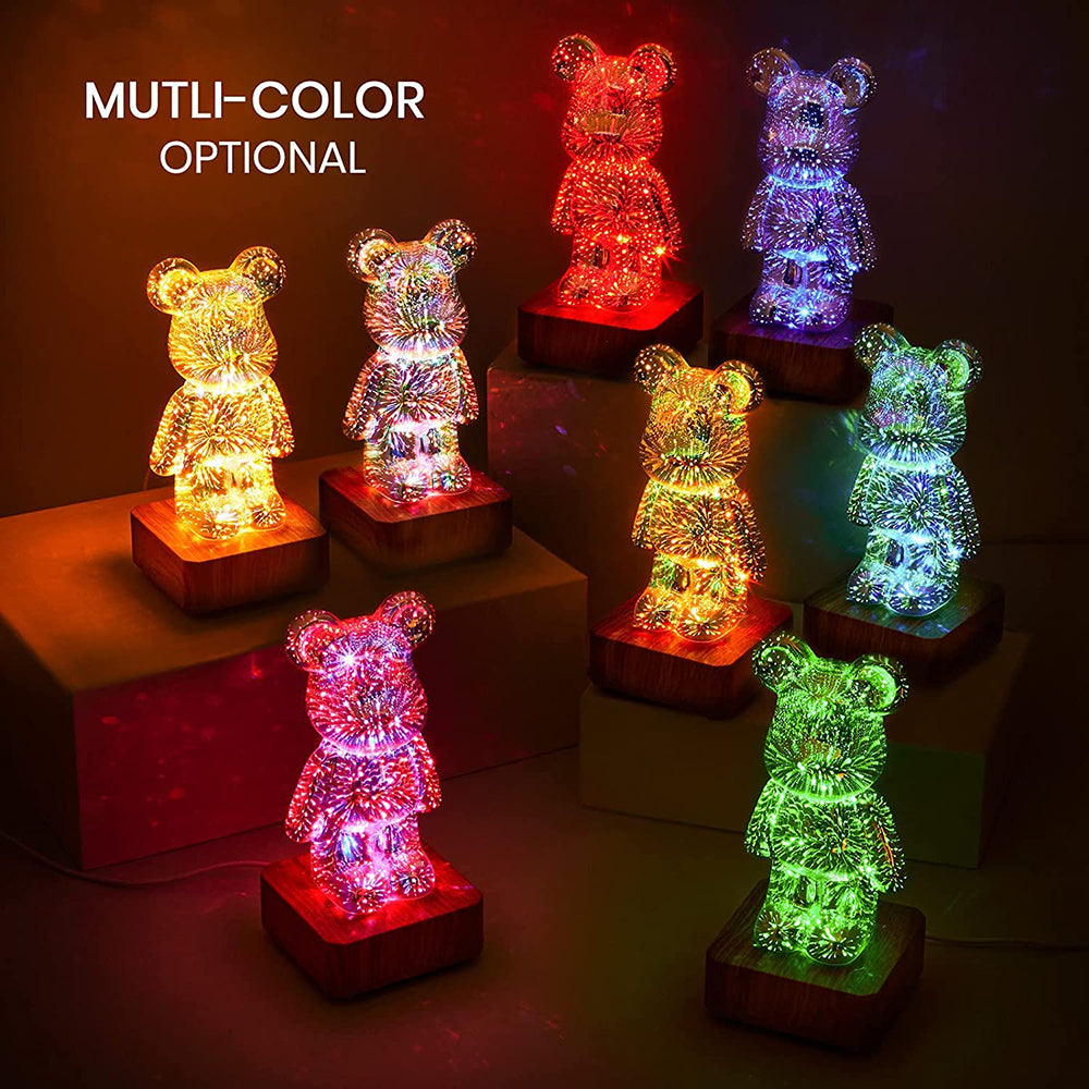 3D FIREWORKS BEAR