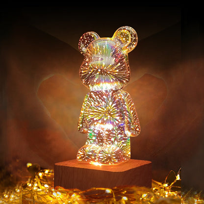 3D FIREWORKS BEAR