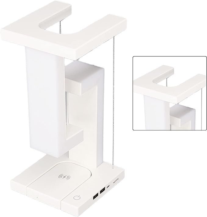 LEVITATING LED CHARGER LAMP