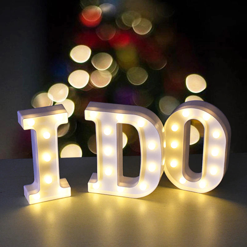 LIGHT UP LETTERS