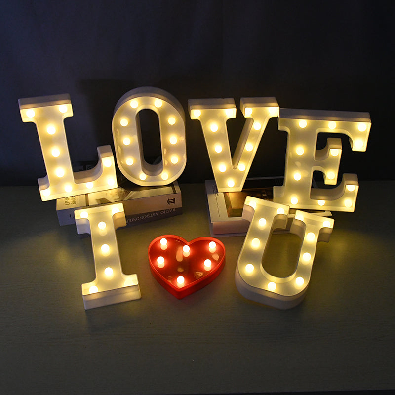 LIGHT UP LETTERS